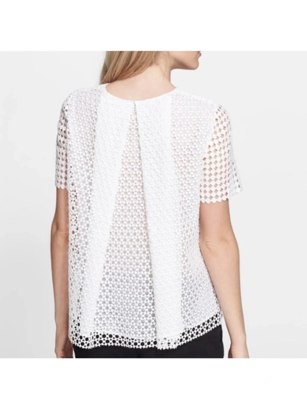 Tory Burch Guipure blouse size 6